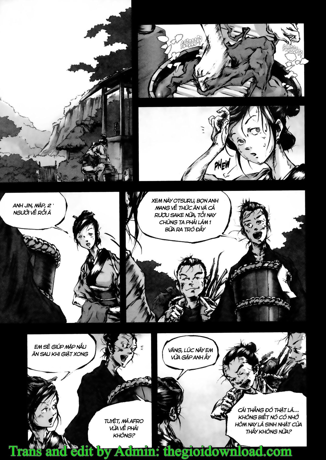 Đọc truyện Afro Samurai - Chap 10