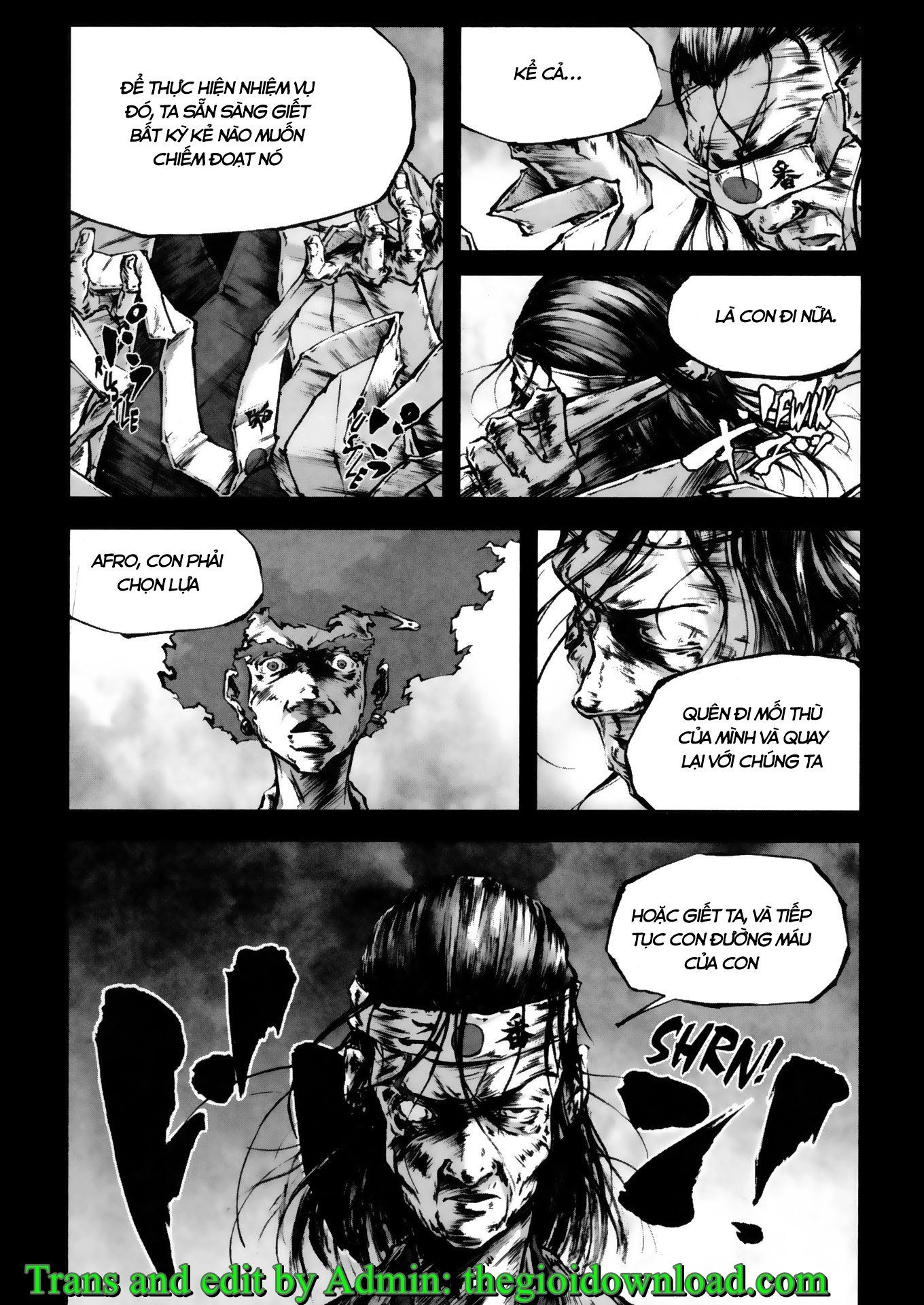 Đọc truyện Afro Samurai - Chap 10