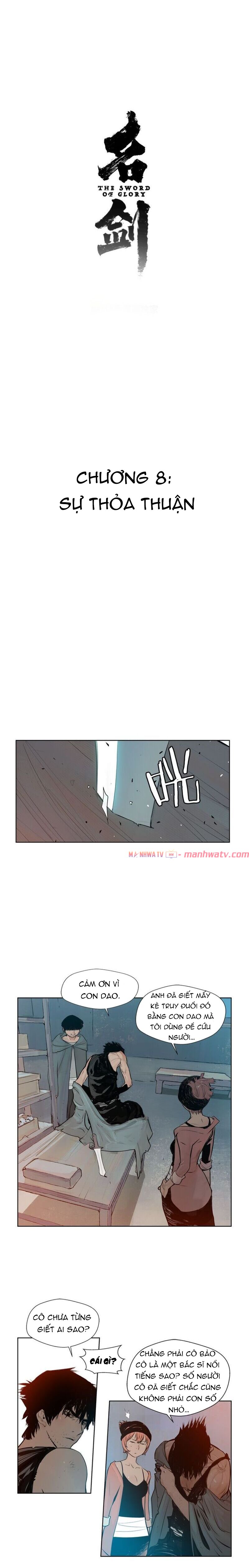 Đọc truyện Thanh gươm danh vọng - Chap 8