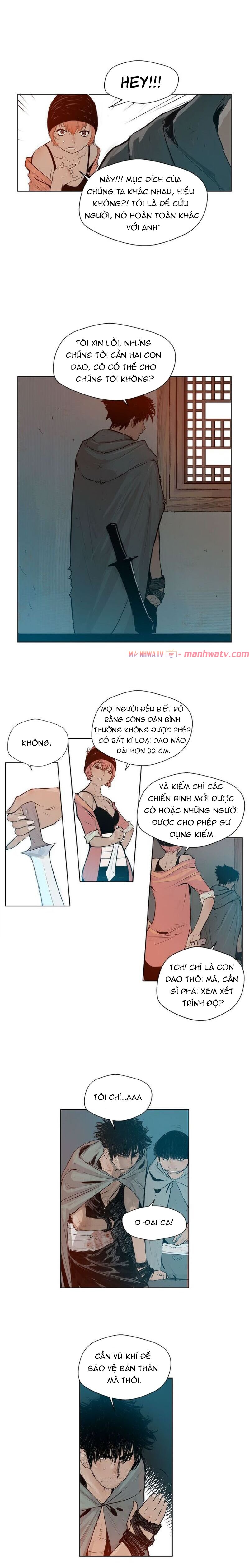 Đọc truyện Thanh gươm danh vọng - Chap 8