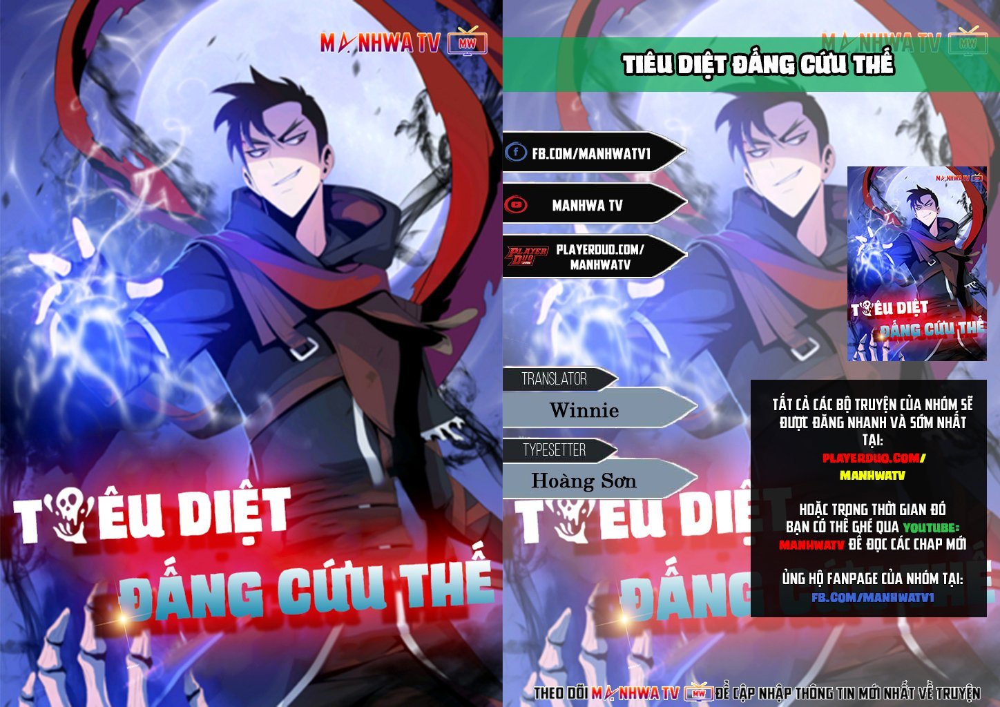 Đọc truyện Tiêu diệt đấng cứu thế - Chap 13