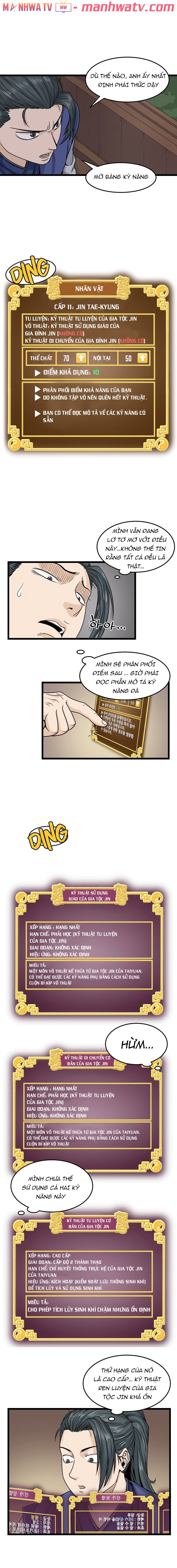 Đọc truyện Đăng nhập Murim - Chap 5