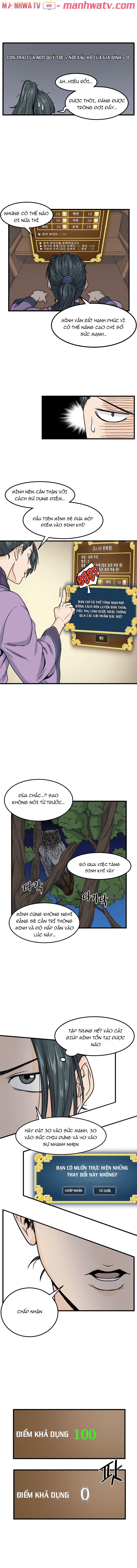 Đọc truyện Đăng nhập Murim - Chap 3