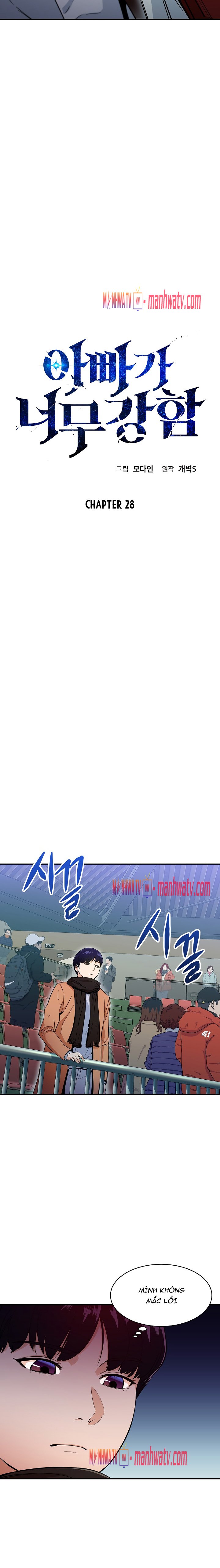 Đọc truyện Bố tôi quá mạnh (từ c11-c35 chưa fix) - Chap 28