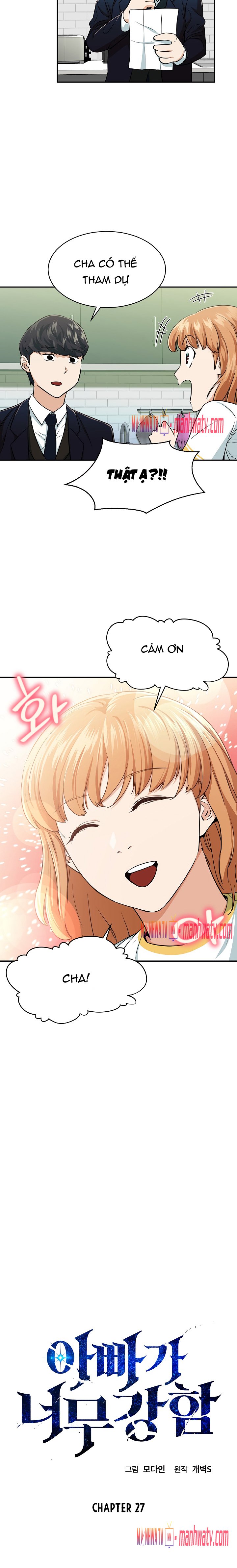 Đọc truyện Bố tôi quá mạnh (từ c11-c35 chưa fix) - Chap 27