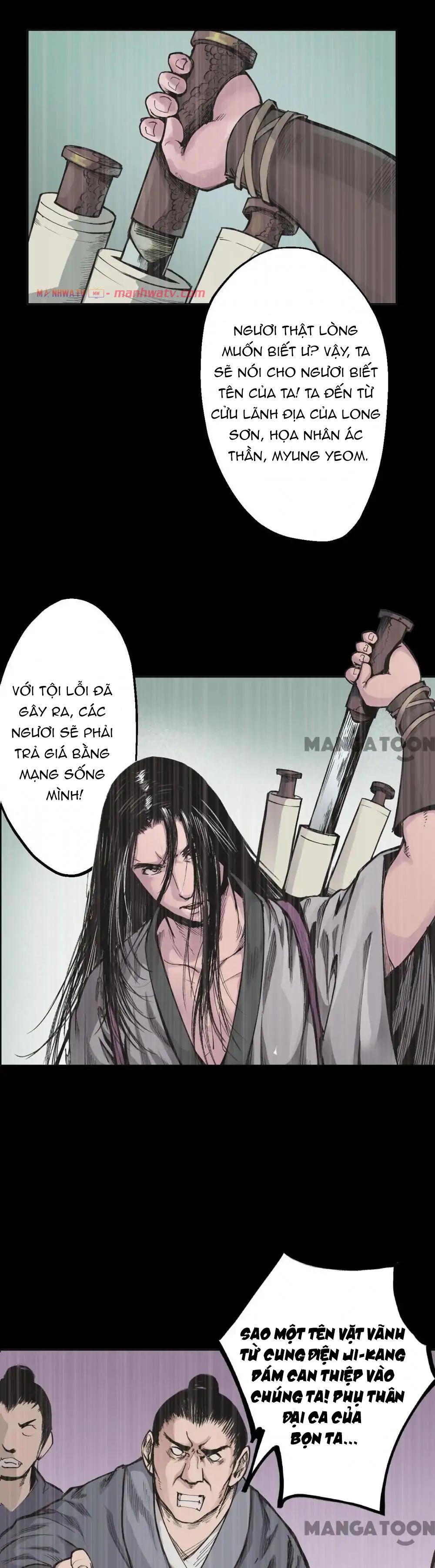 Đọc truyện Thanh gươm quỷ - Chap 19