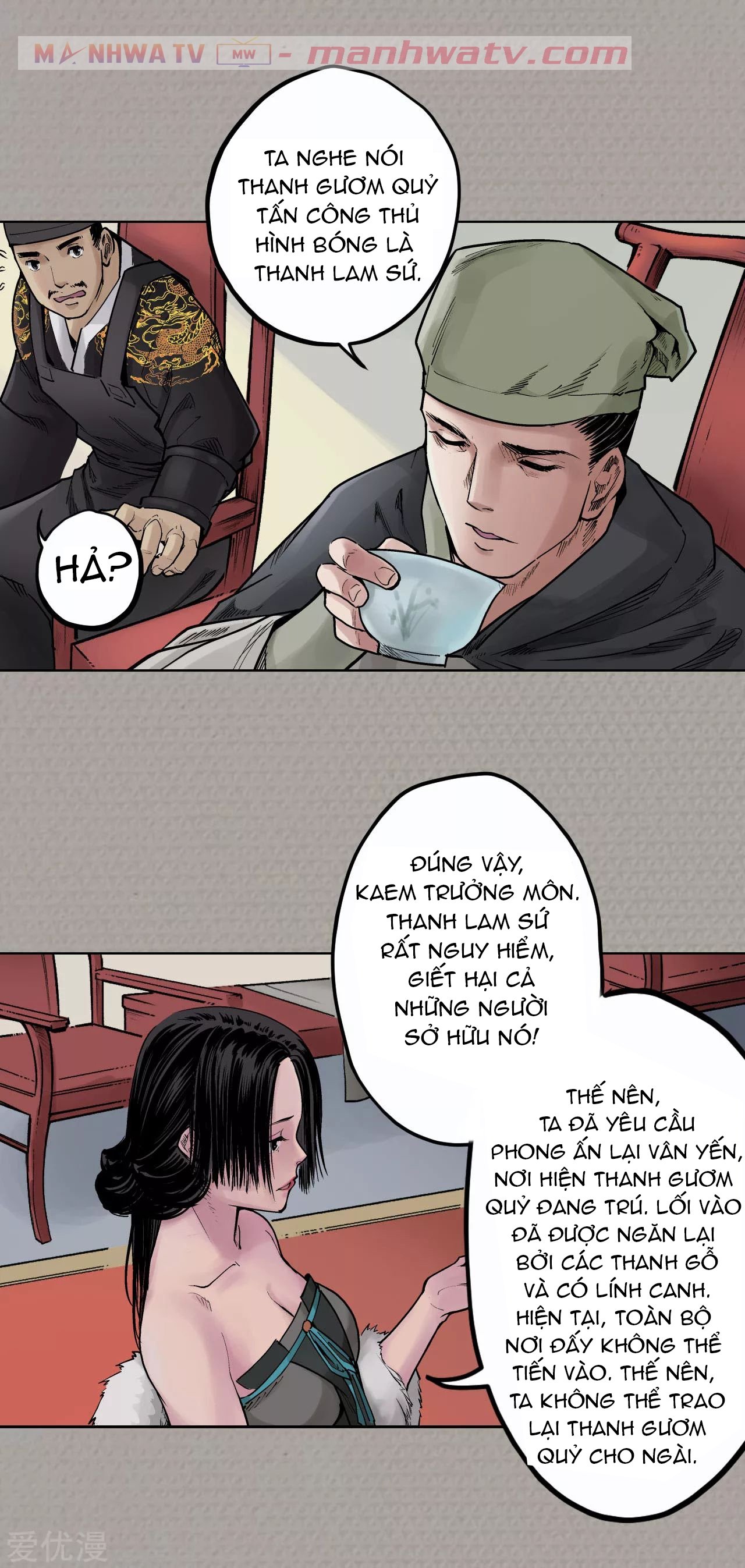 Đọc truyện Thanh gươm quỷ - Chap 71