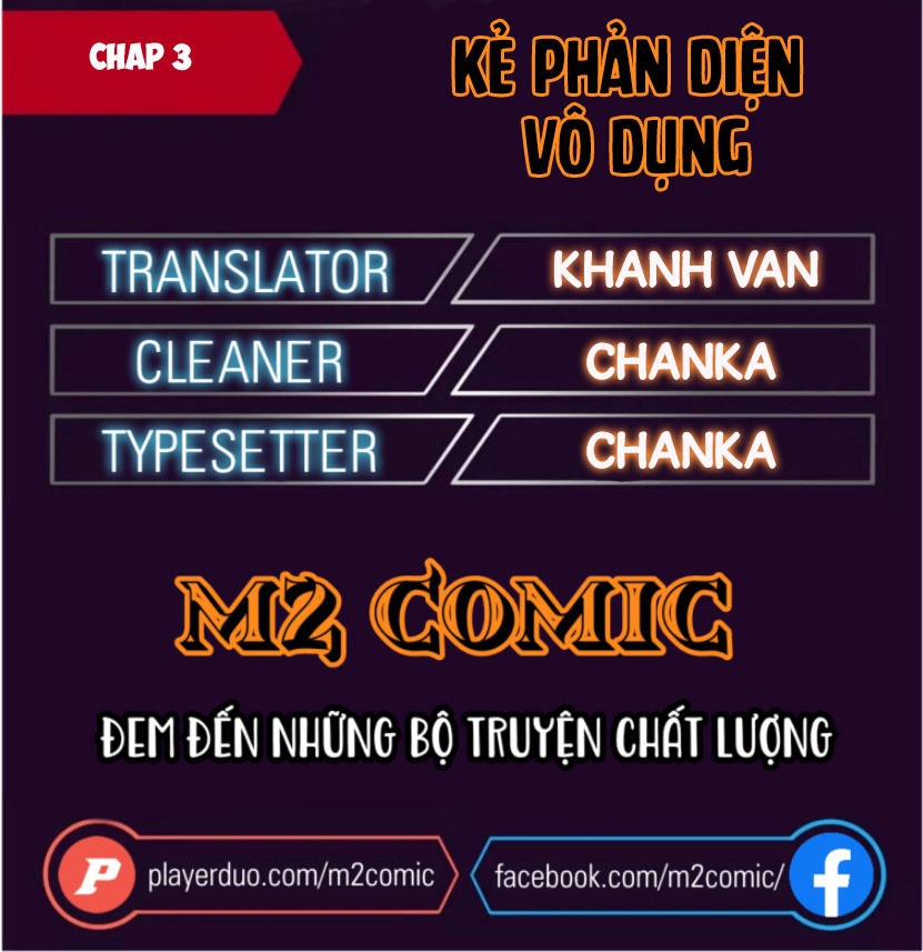 Đọc truyện Kẻ phản diện vô dụng (M2 comic) - Chap 3