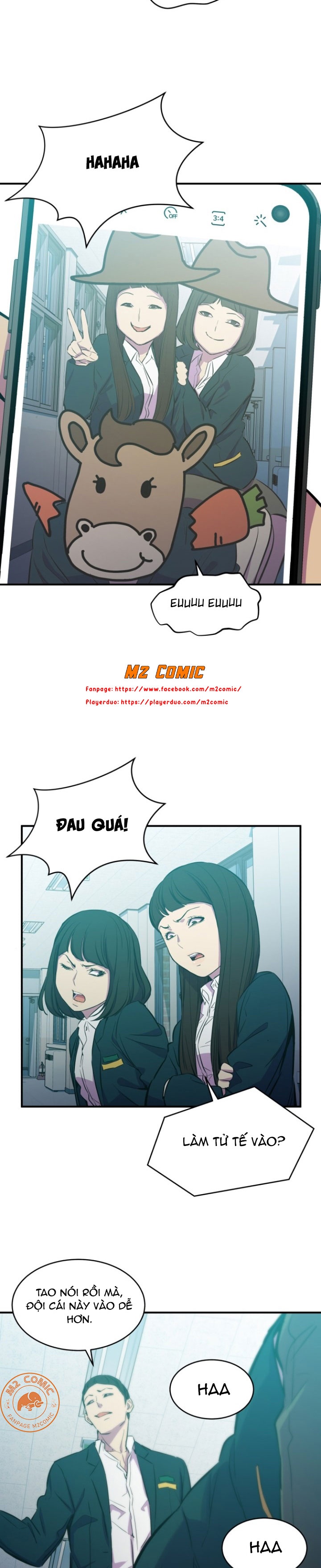 Đọc truyện Kẻ phản diện vô dụng (M2 comic) - Chap 3