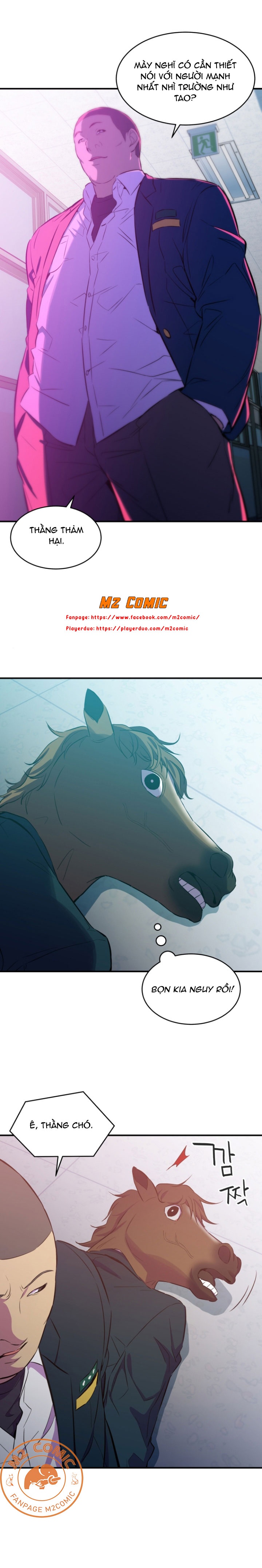 Đọc truyện Kẻ phản diện vô dụng (M2 comic) - Chap 3