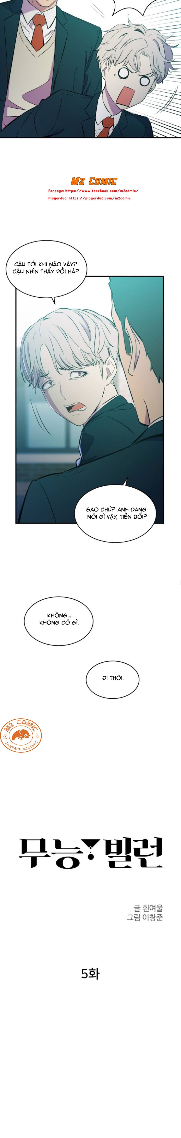Đọc truyện Kẻ phản diện vô dụng (M2 comic) - Chap 5