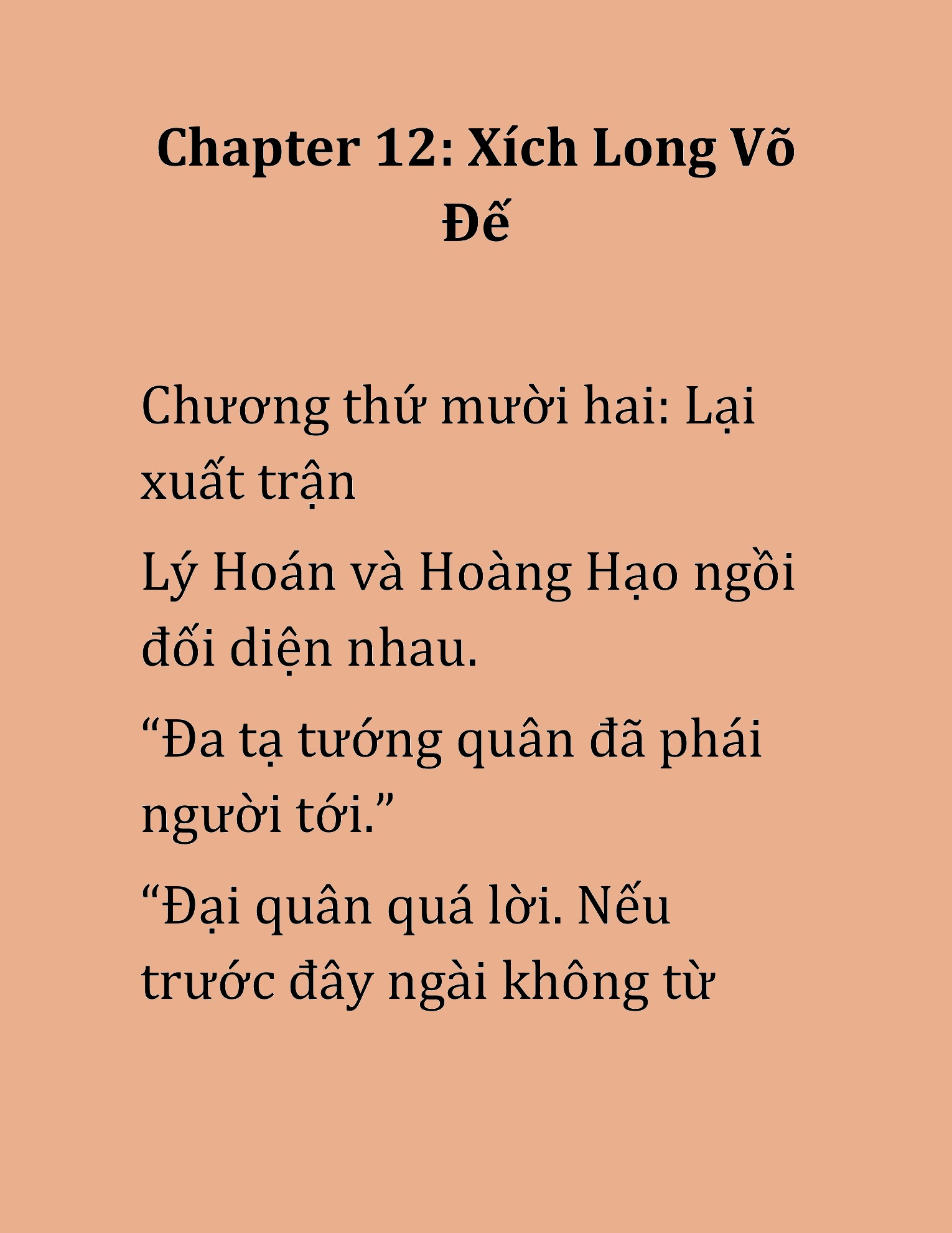 Đọc truyện HAT[NOVEL] Xích Long Võ Đế - Chap 12