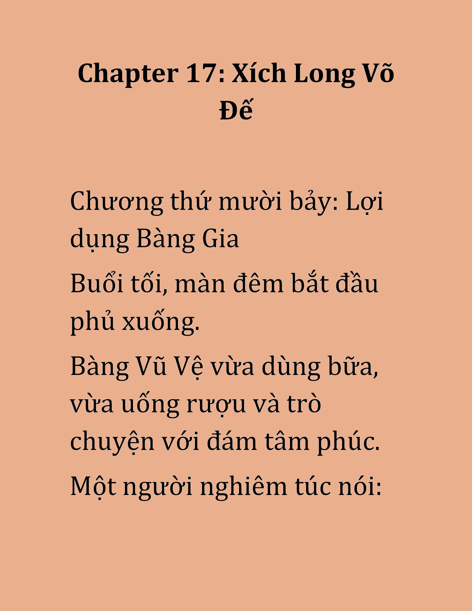 Đọc truyện HAT[NOVEL] Xích Long Võ Đế - Chap 17