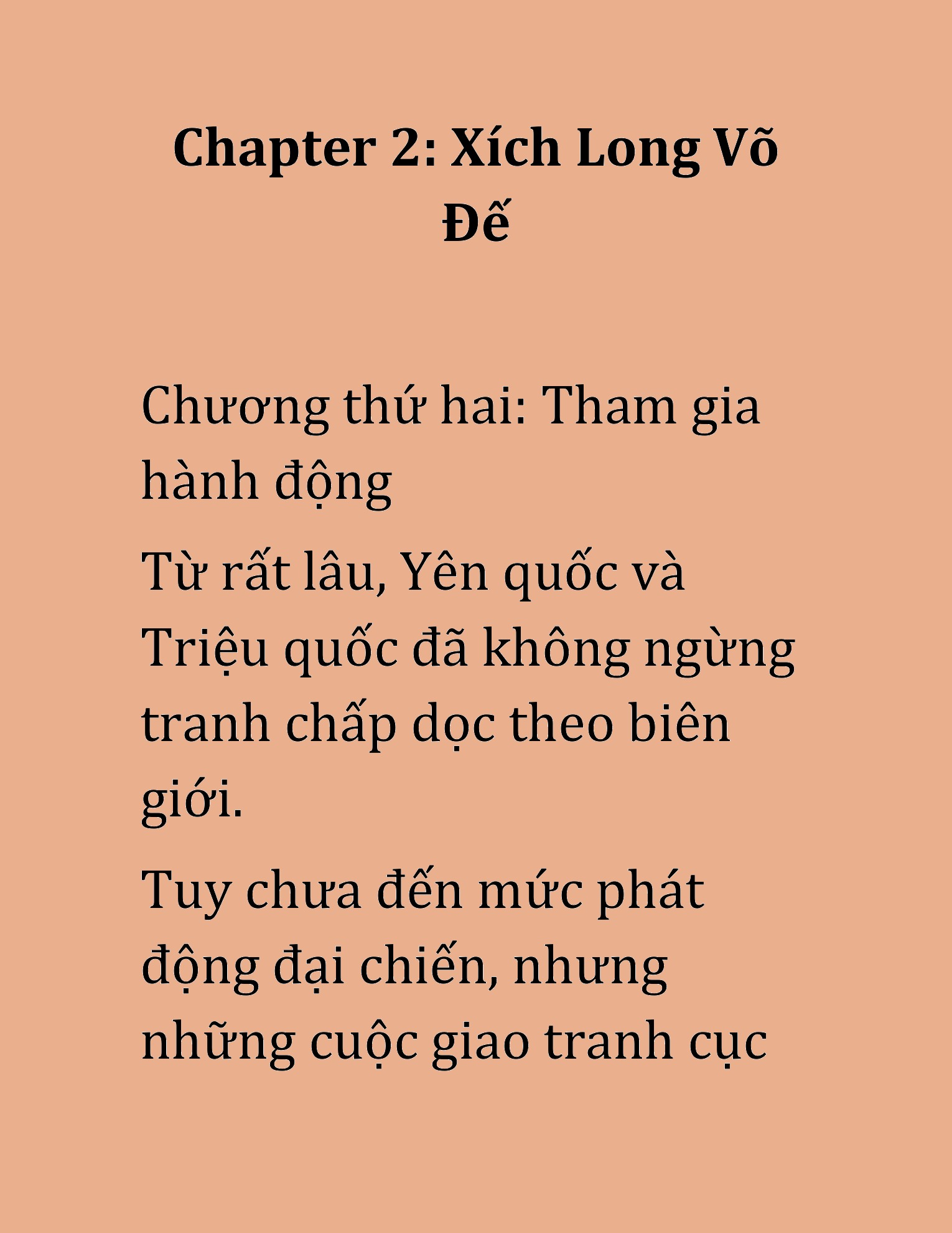 Đọc truyện HAT[NOVEL] Xích Long Võ Đế - Chap 2