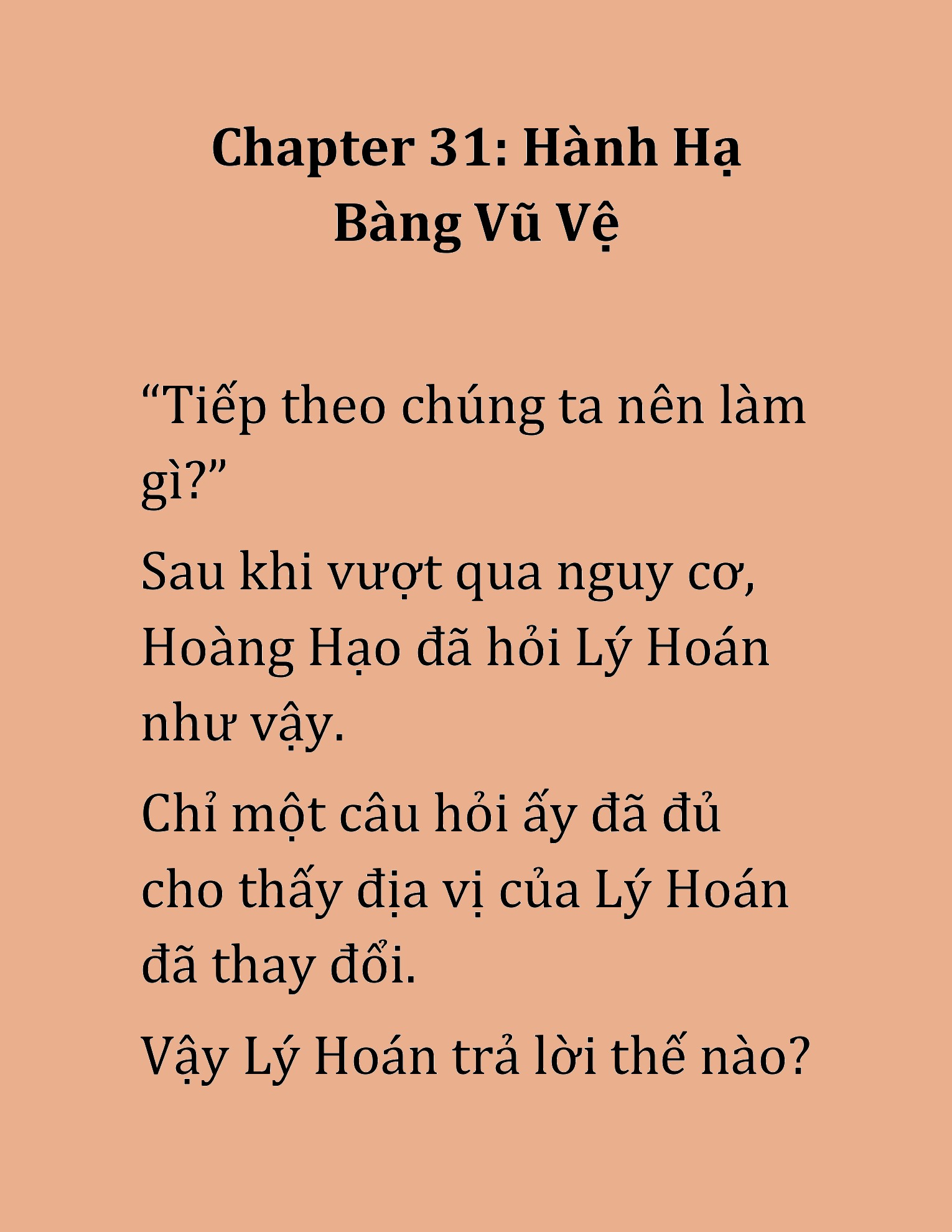 Đọc truyện HAT[NOVEL] Xích Long Võ Đế - Chap 31